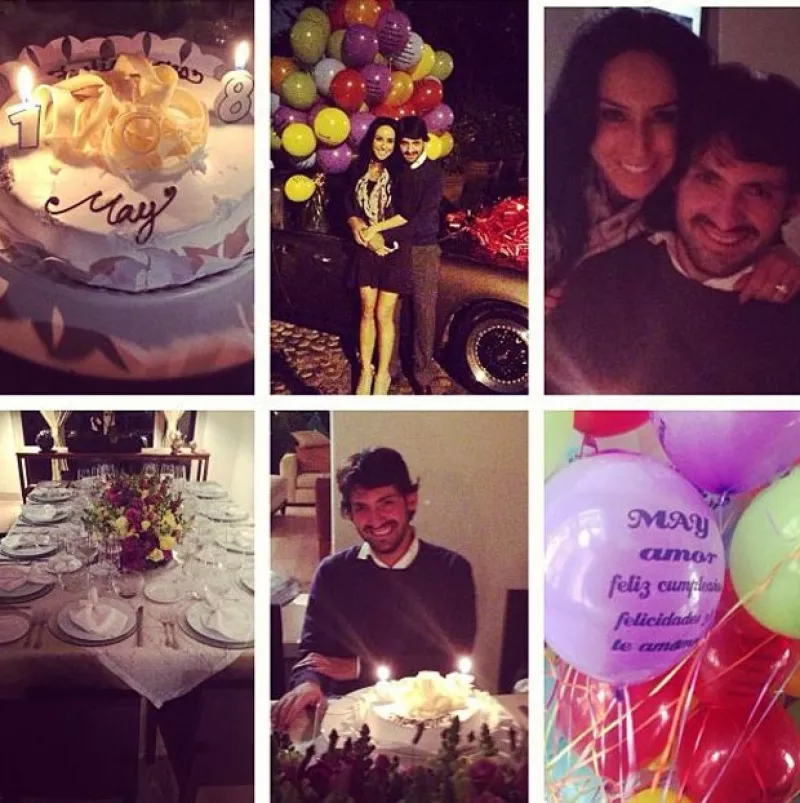 A través de Instagram la atractiva conductora compartió con sus seguidores un collage de algunos momentos importantes del festejo.