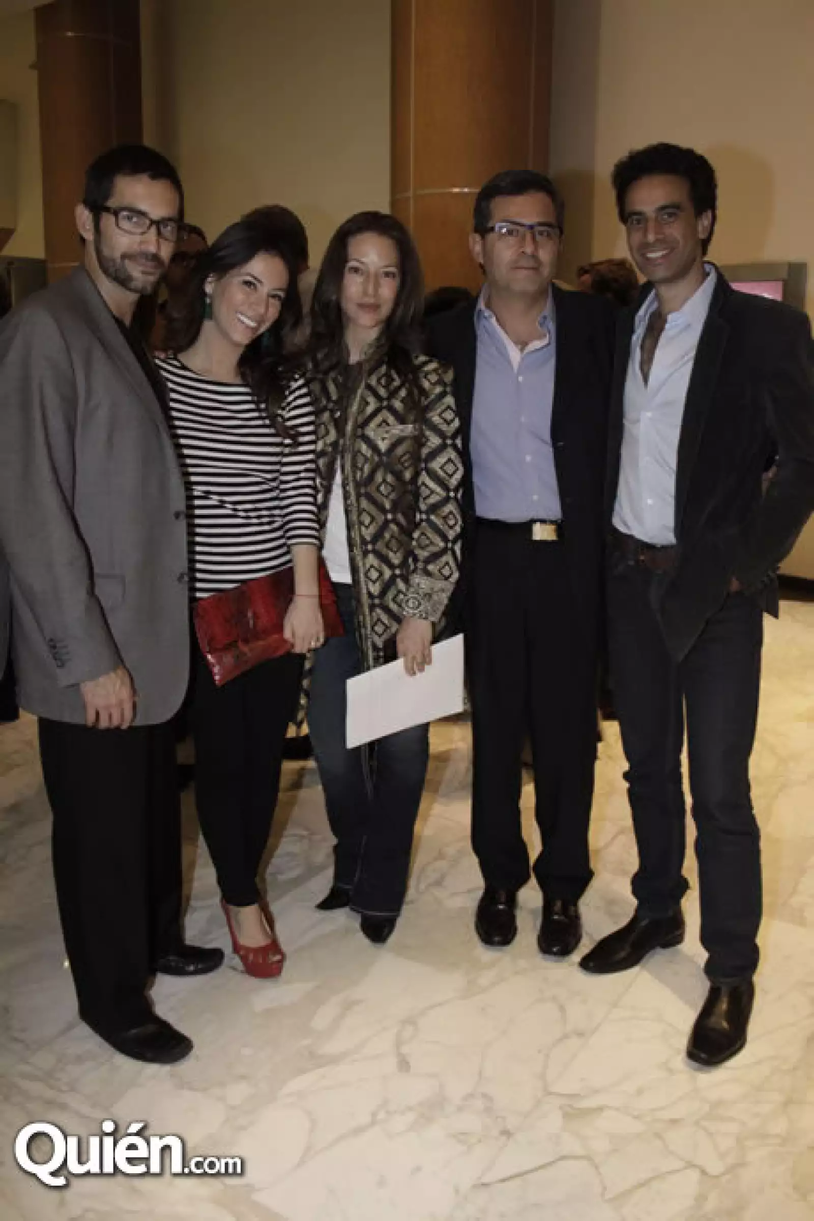 Eamonn Sean, Claudia Lizaldi, Natalia Gil, Luis Xavier Quijano y Sammy Samir