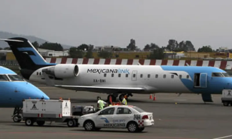Siete de los aviones en prenda están en la Ciudad de México y dos en Guadalajara. (Foto: AP)