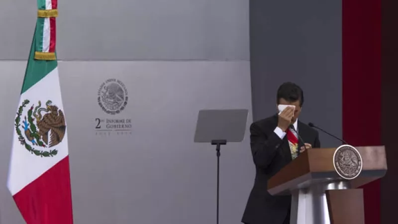 Peña Nieto en su informe