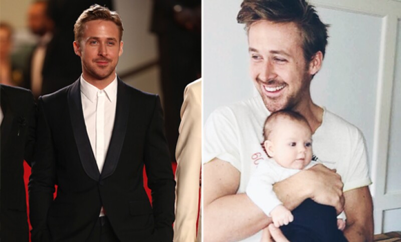 Ryan Gosling con la pequeña Esmeralda Amada.