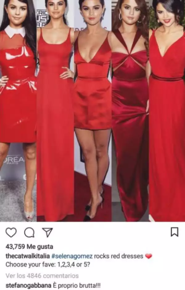 Stefano contra Selena Gómez