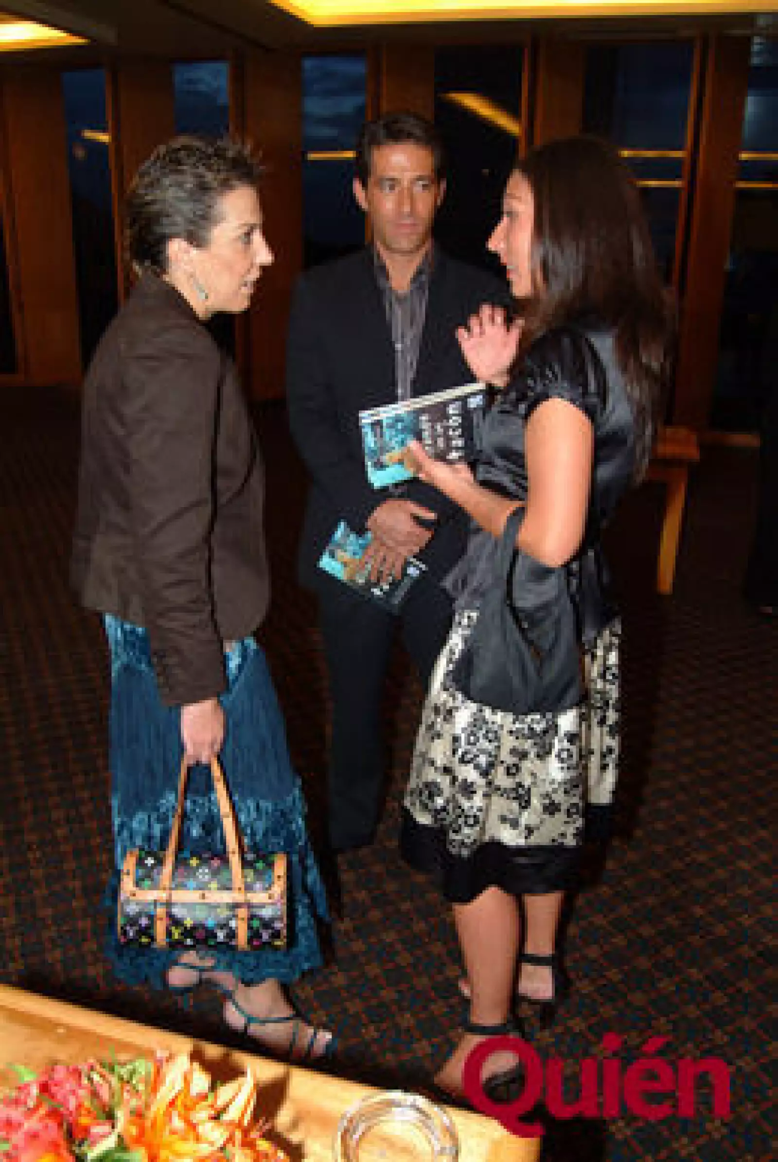 Silvia Okon, Alejandro Iriarte, Elena Rodríguez