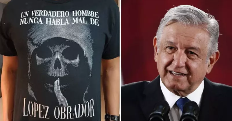 playera amlo muerte