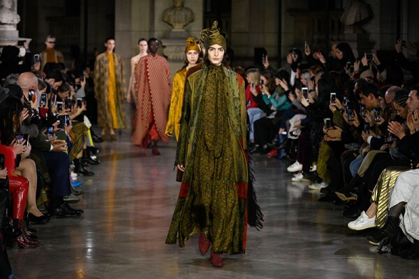Uma Wang show, Runway, Fall Winter 2019, Paris Fashion Week, France - 28 Feb 2019