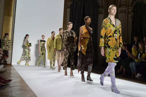 Dries Van Noten show, Runway, Spring Summer 2018, Paris Fashion Week, France - 27 Sep 2017