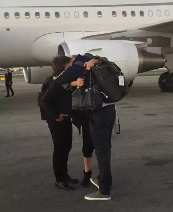 Ahora que la saga ha llegado a su fin, Liam y Jen se tuvieron que despedir después de años de compartir el set de grabación.