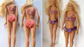 El artista Nickolay Lamm diseñó una réplica de la famosa muñeca pero tomando como referencia medidas parecidas a una mujer de 19 años.