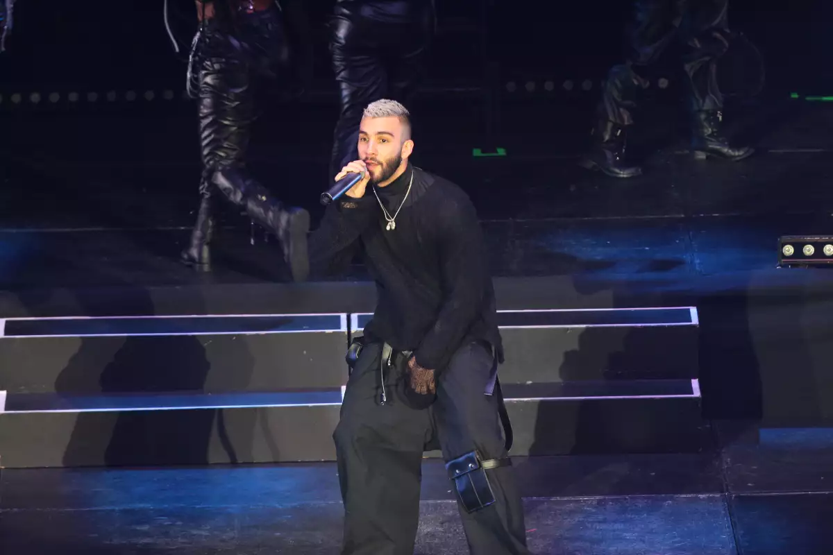 Manuel Turizo cantó en el Auditorio Nacional