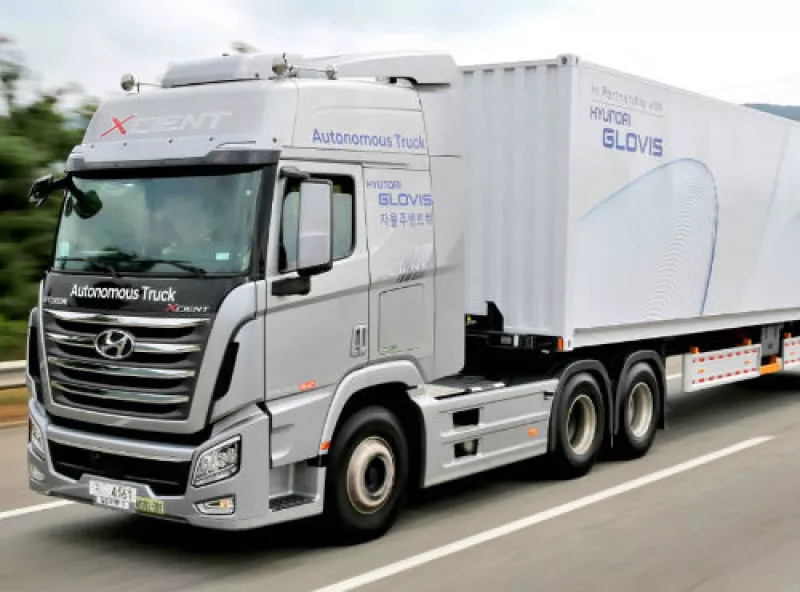 cami�n aut�nomo de Hyundai
