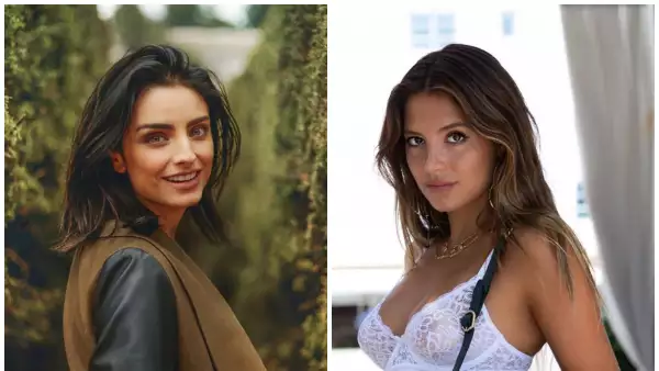Aislinn Derbez y Sarah Kohan