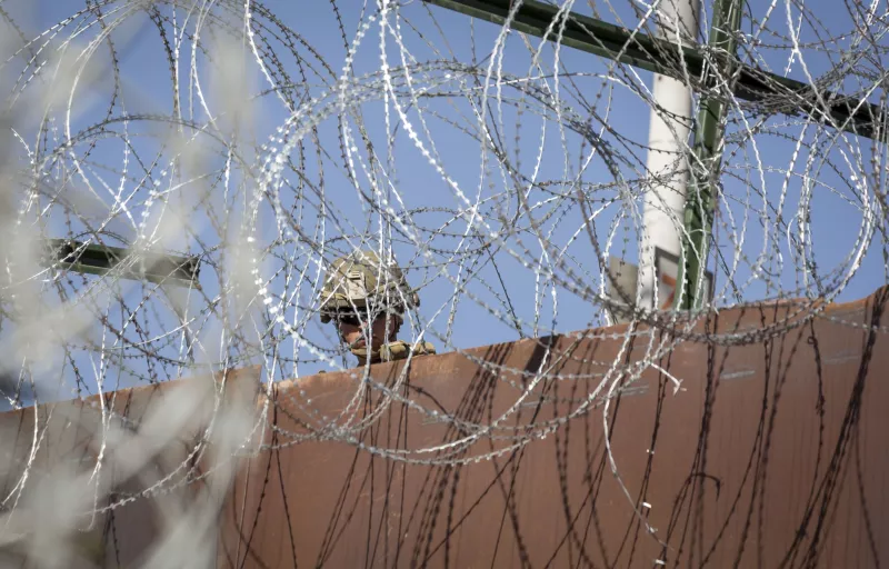 Militares frontera México EU