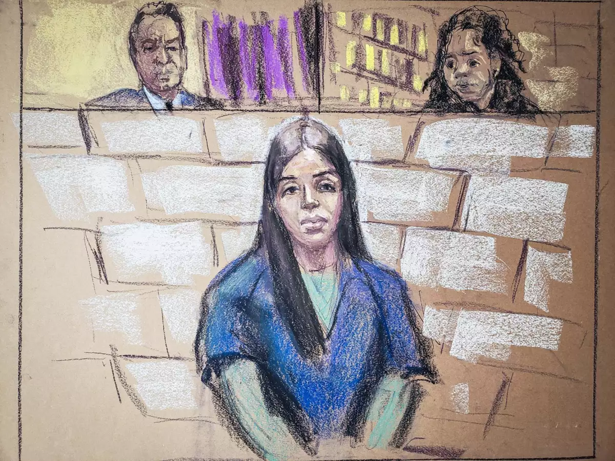 Emma Coronel Aispuro appears in court