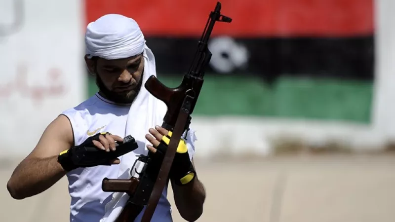 un rebelde en tripoli