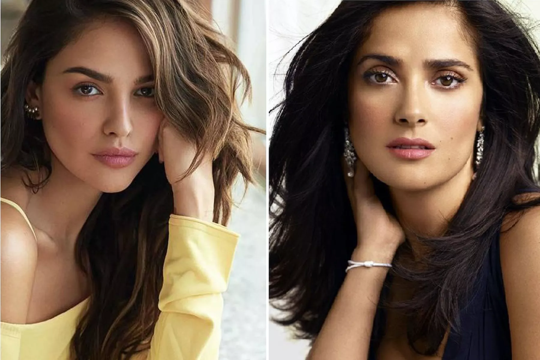 Eiza González y Salma Hayek