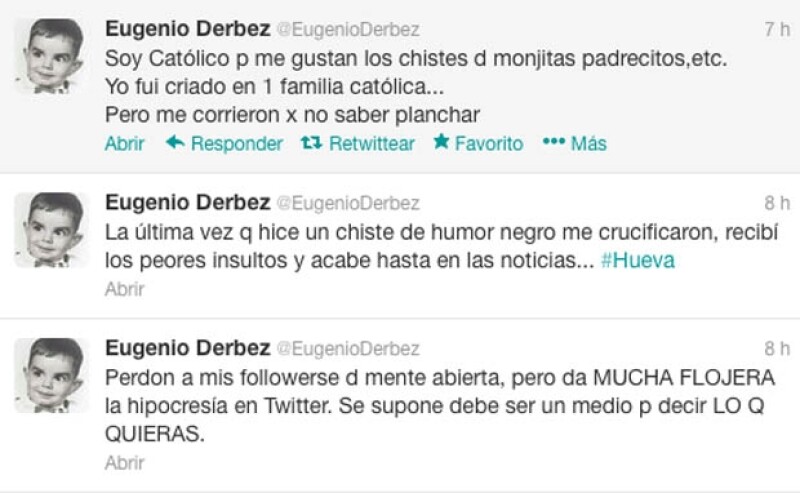 De esta forma el esposo de Alessandra Rosaldo enfatizó su gran respeto por los católicos y por la importancia del evento del día de hoy.