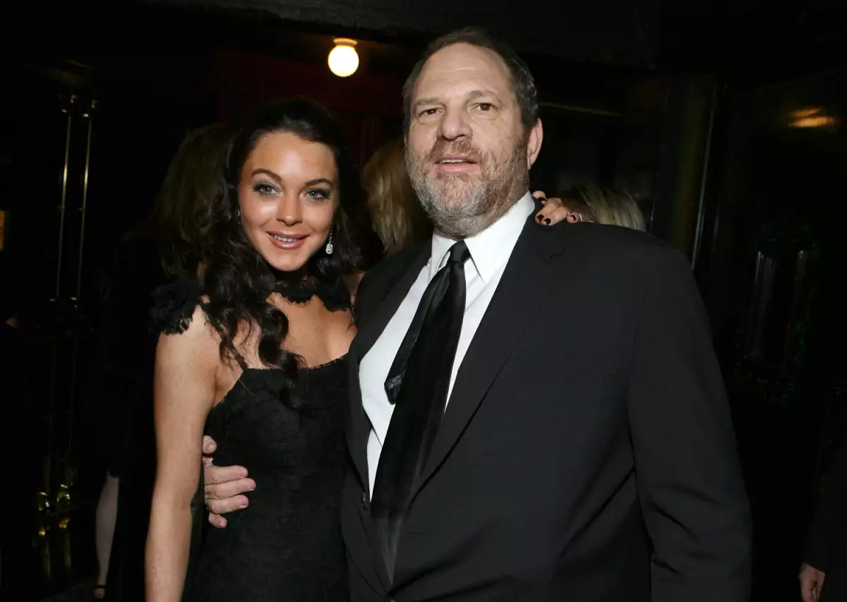 Lindsay Lohan, Harvey Weinstein