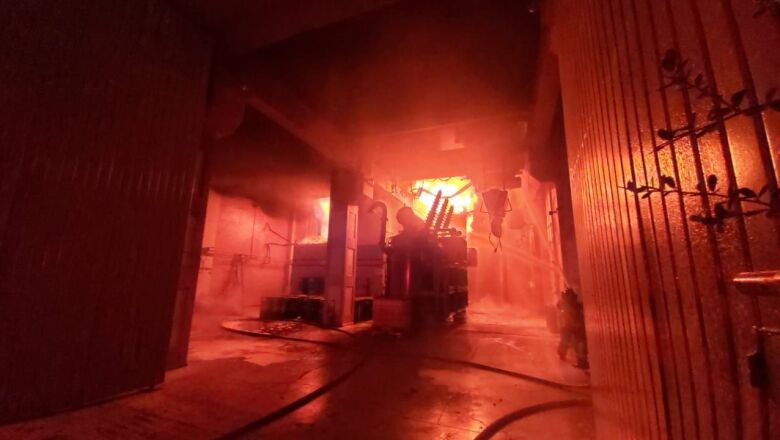 Un incendio se registró en el Centro de Control del Metro ubicado en la calle de Delicias durante la madrugada de este sábado.