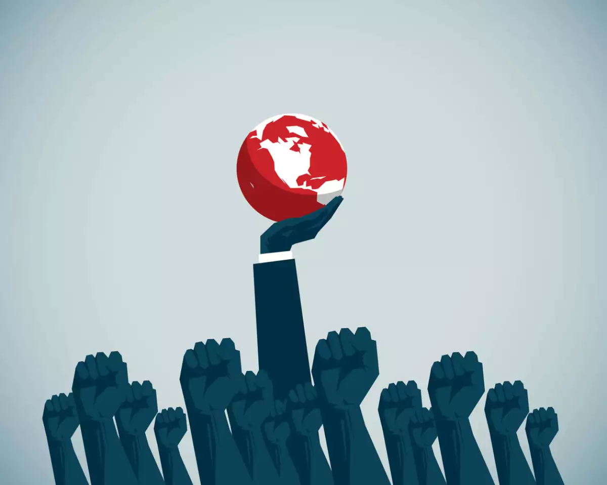 mundo organización puños