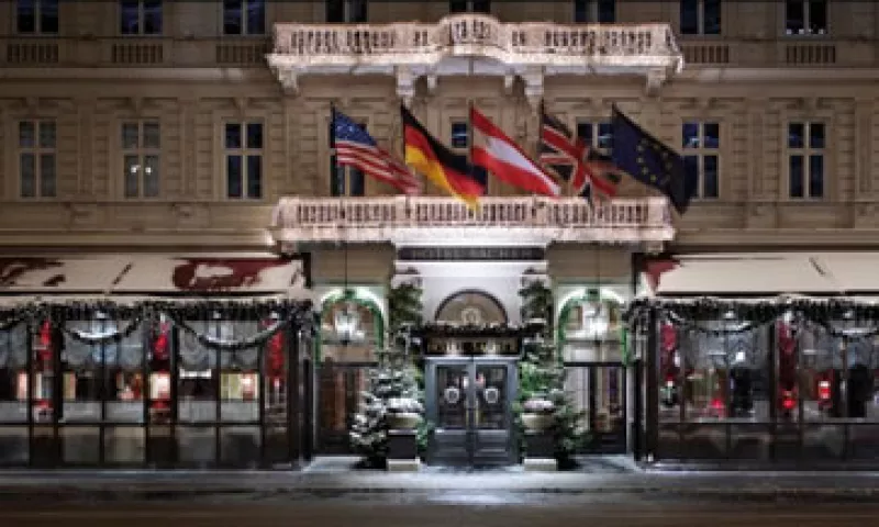 El Hotel Sacher en Austria es uno de los que más lucen en esta época. (Foto: Sacher/Cortesía)