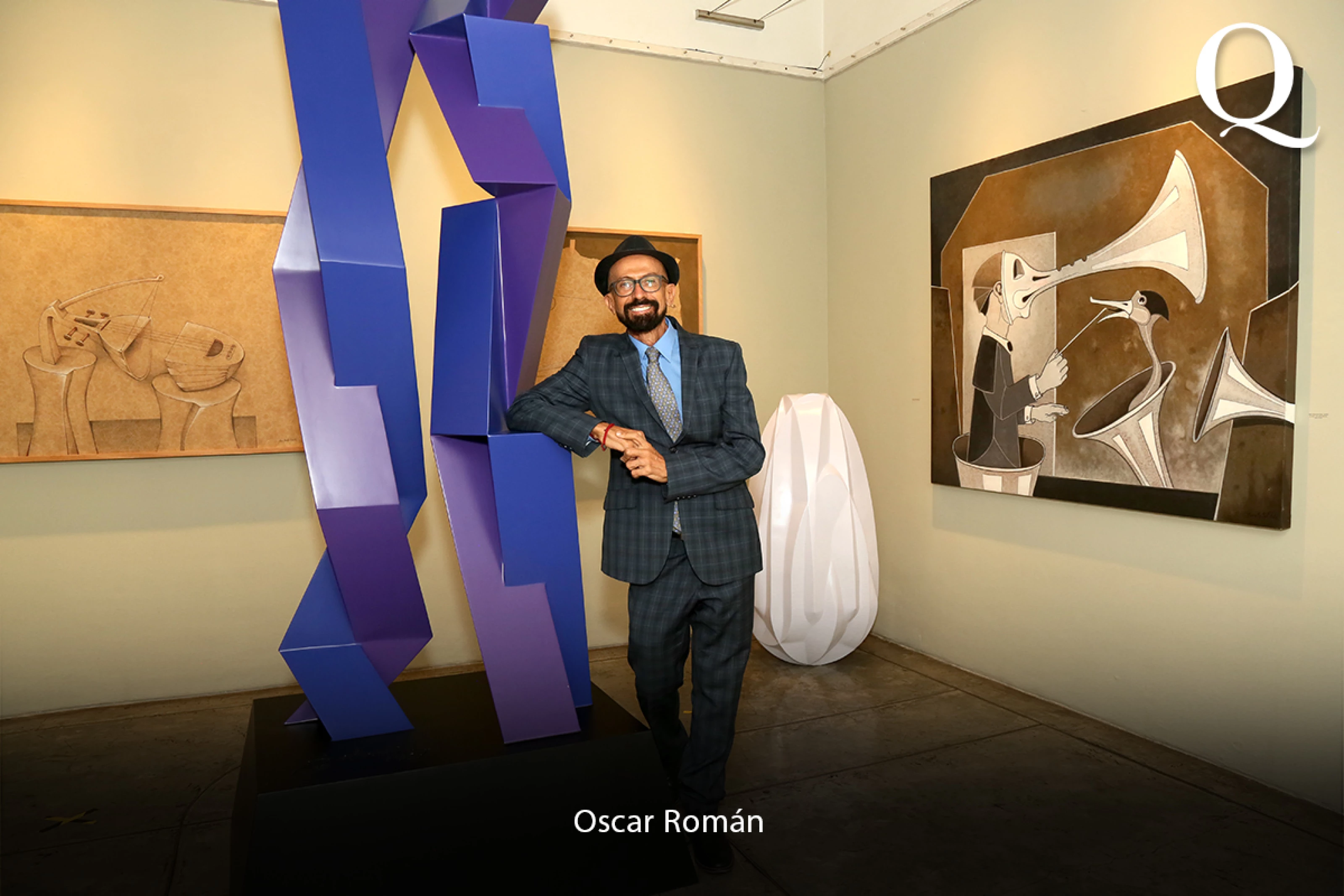 Jazzamoart: la nueva exposición en galería Oscar Román