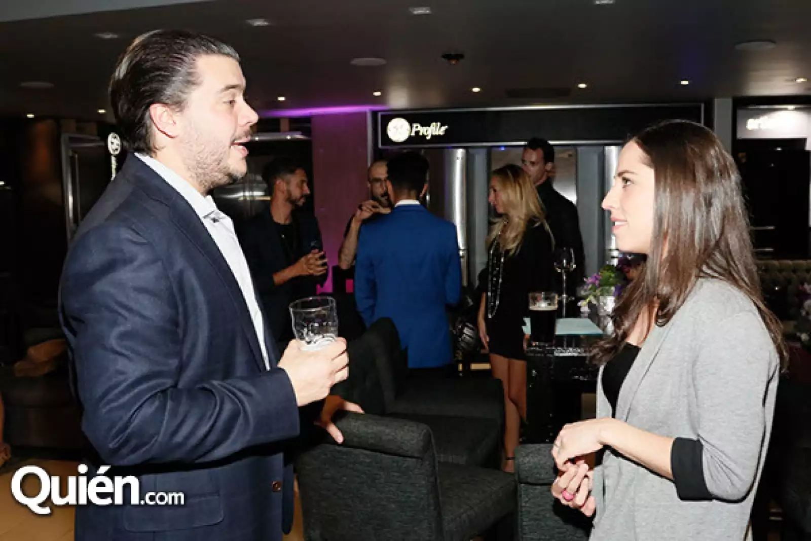 Ricardo Serrano y Florencia Basurto