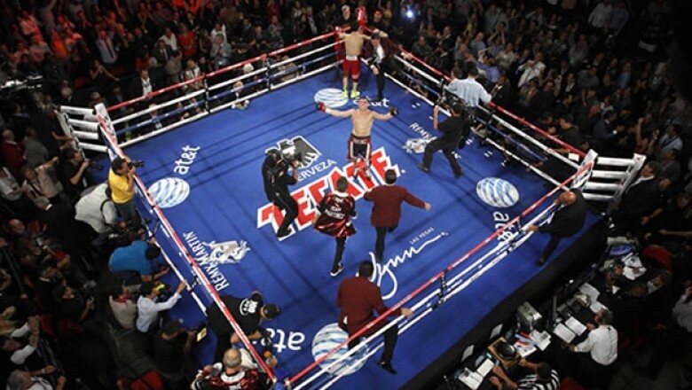 Combate entre Julio Cesar Chavez y Sergio Martínez