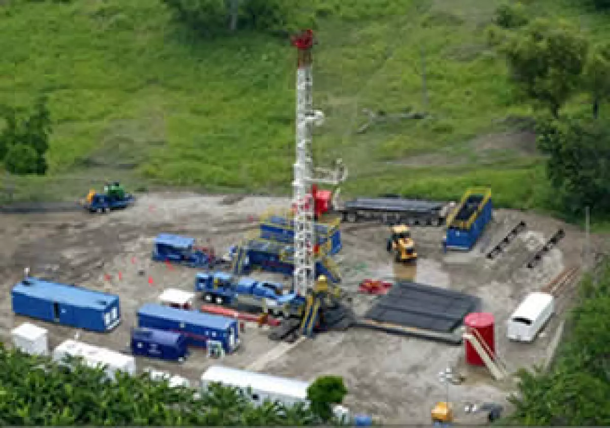 En la zona de Chicontepec se generan 29,000 barriles diarios. (Foto: Cortesía Pemex)