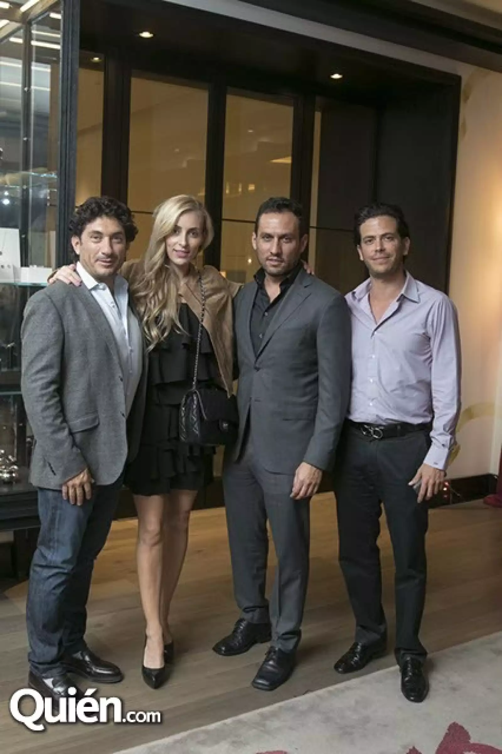 David Jassan,Alma Duarte,Omar Nochebuena y Adria Niño de Rivera