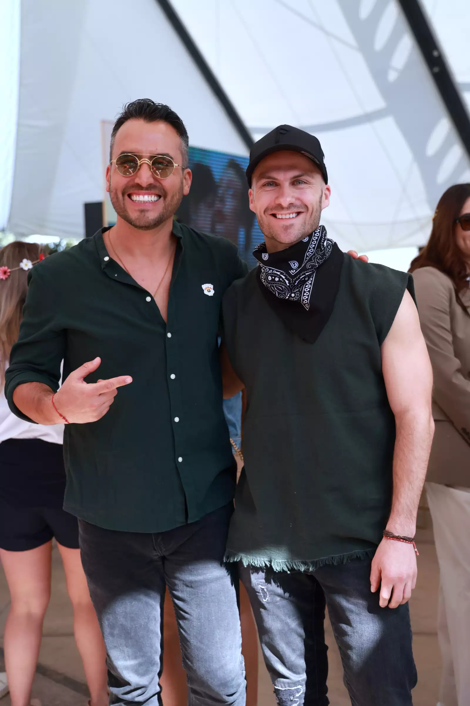 Sabo Tercero y Juan Carlos Leuchter