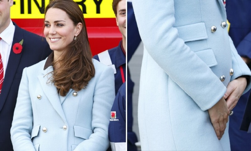 El azul pastel es uno de los colores favoritos de Kate.