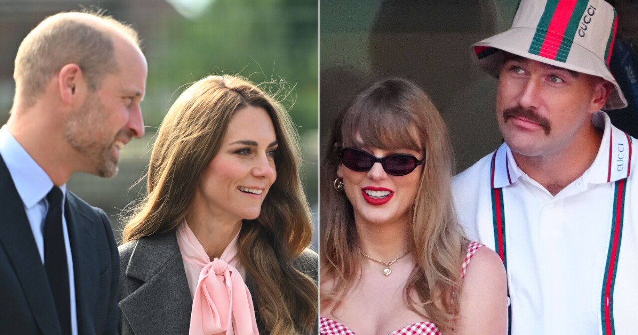 Kate Middleton y el príncipe William se reunieron en privado con Taylor Swift y Travis Kelce antes de la boda