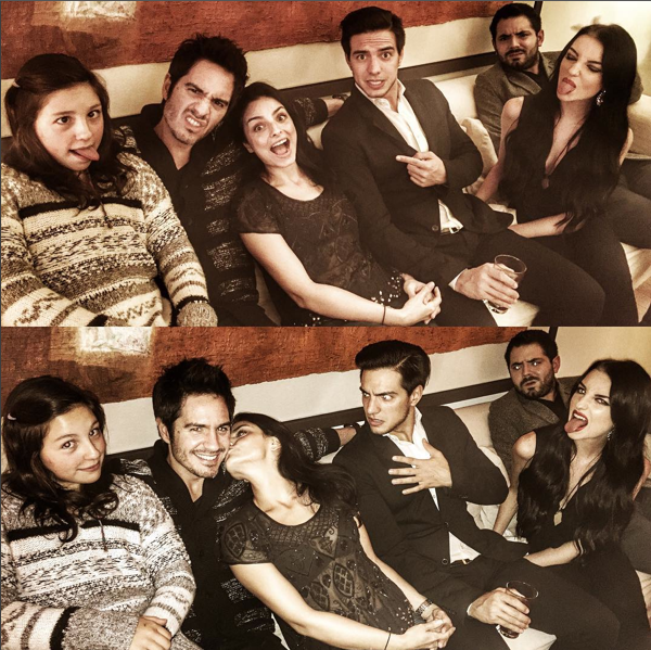 Los hermanos Derbez son muy unidos y siempre comparten divertidos momentos juntos.