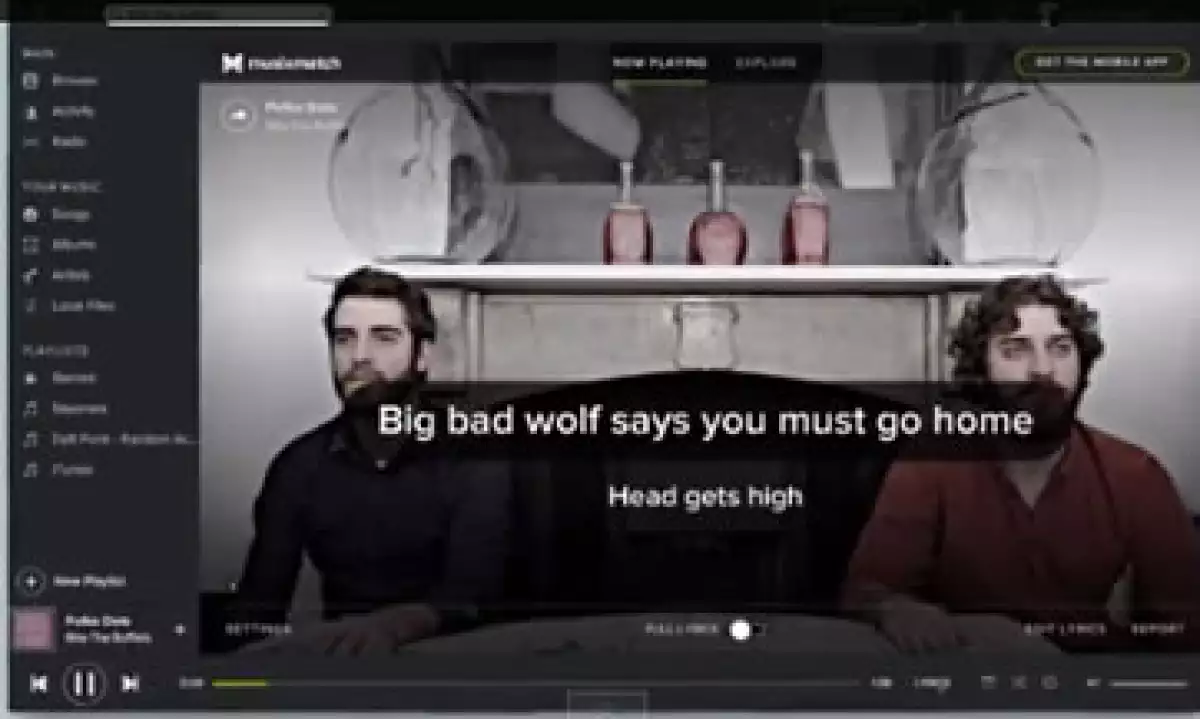 La aplicación incluirá un nuevo botón para activar la función Letra. (Foto: Cortesía Spotify)