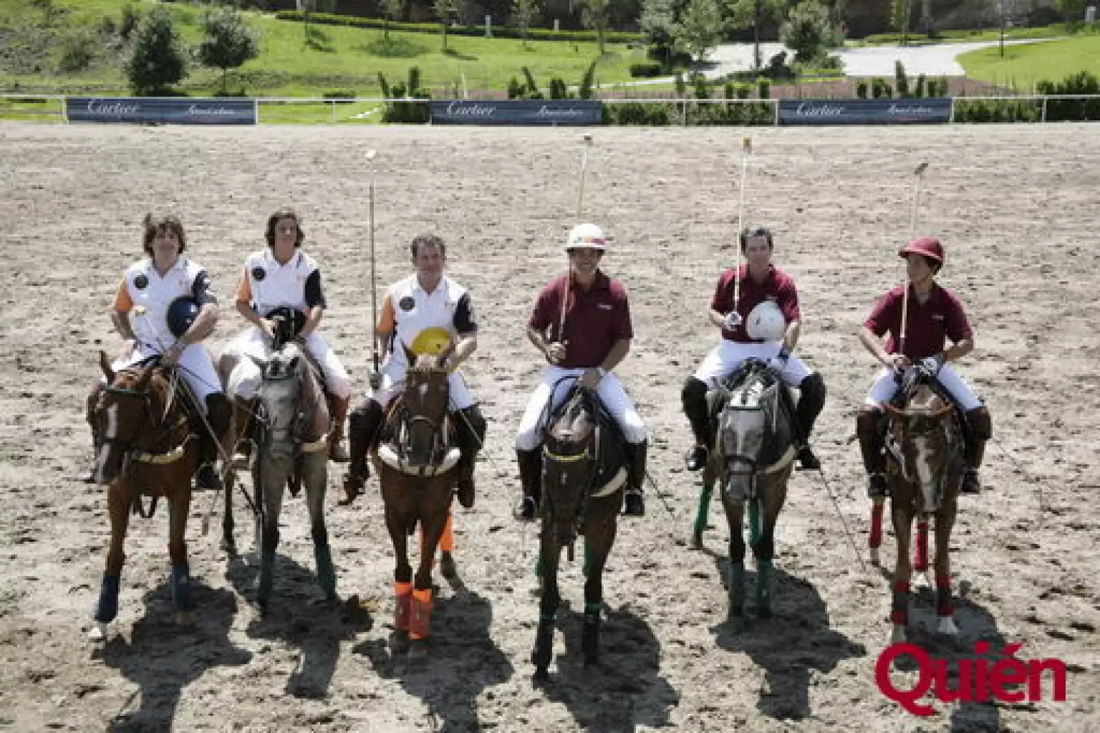 Miguel Gómez de Parada, Mariano Gracida, Guillermo Steta, Carlos Gracida, Armando González Gracida, Rodrigo Ruiz