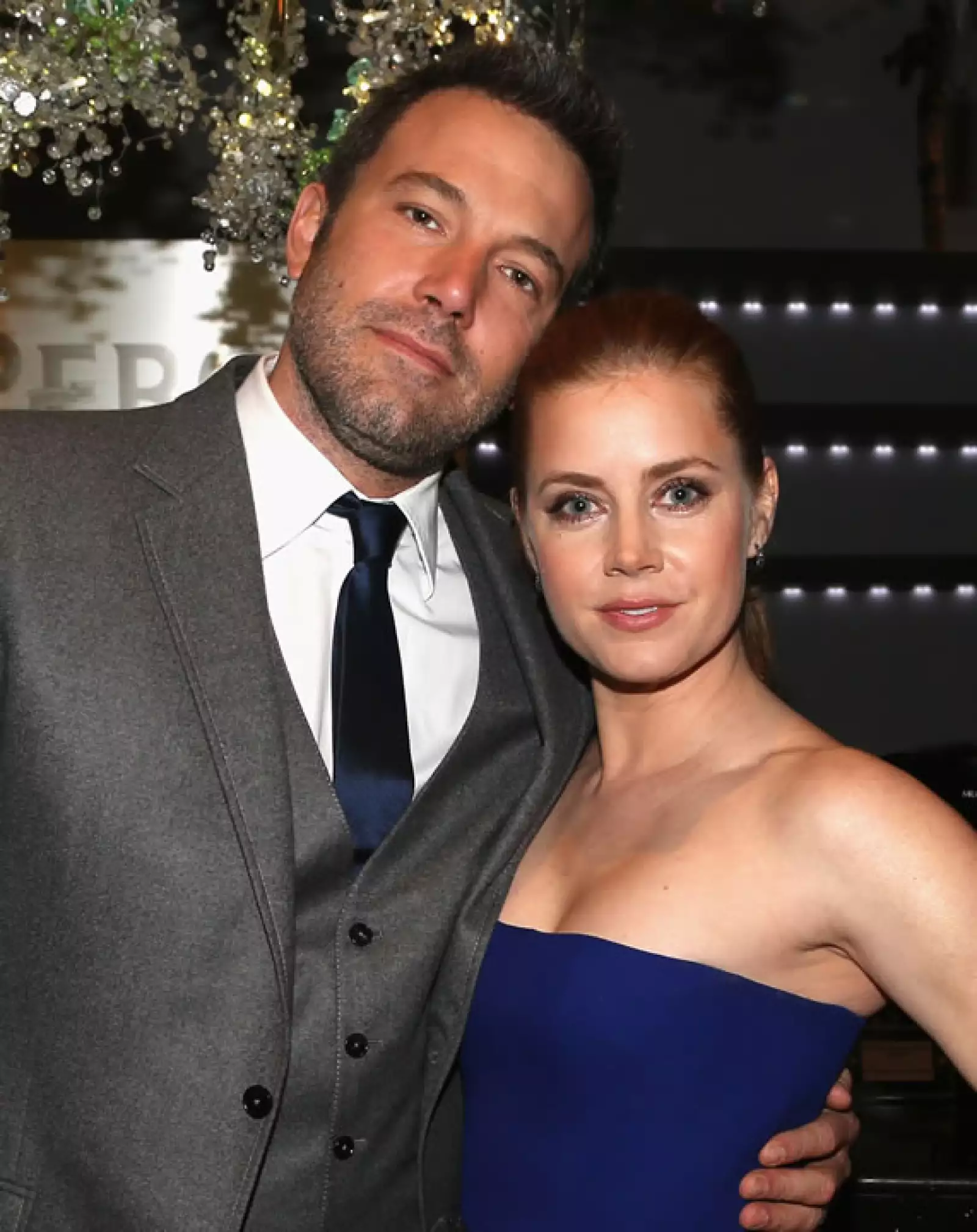 Ben Affleck y Amy Adams. Amy entregó un reconocimiento a su gran amigo por su labor altruísta.