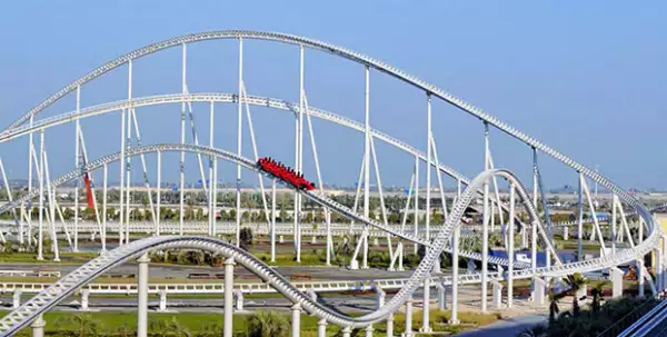 La montaña rusa más rápida del mundo