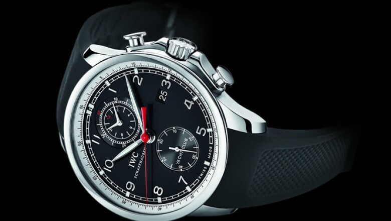 El Yacth Club Chronograph es la primera versión deportiva dentro de la gama Portugués, con un calibre de manufactura 89360.