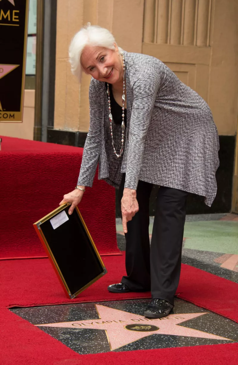 Olympia Dukakis Honored On The Hollywood Walk Of Fame