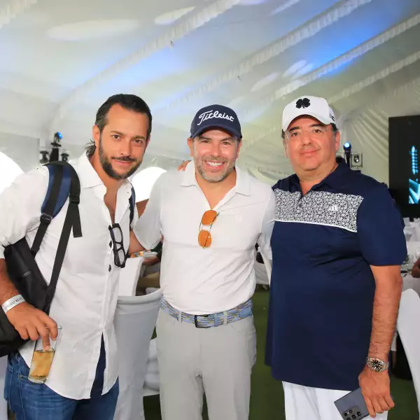 Rodrigo Fuente, Pablo Corral y Jorge Padilla  