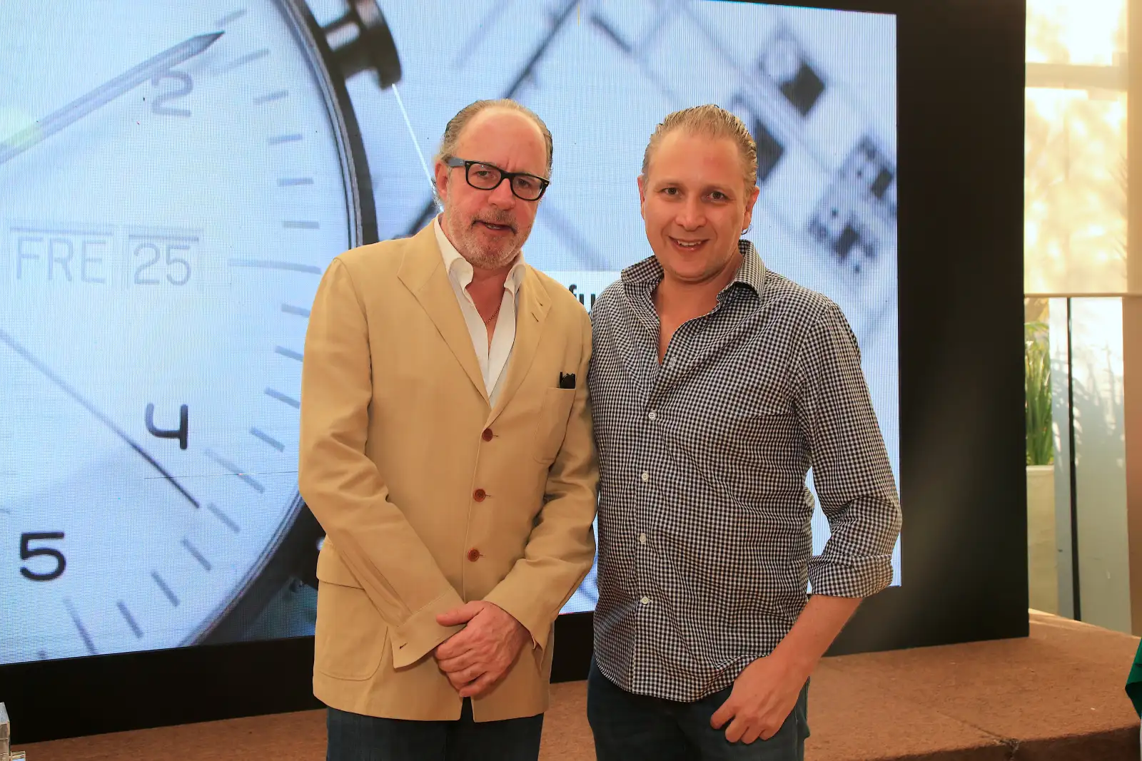 Luis Peyrelongue y Gabriel Chimely 