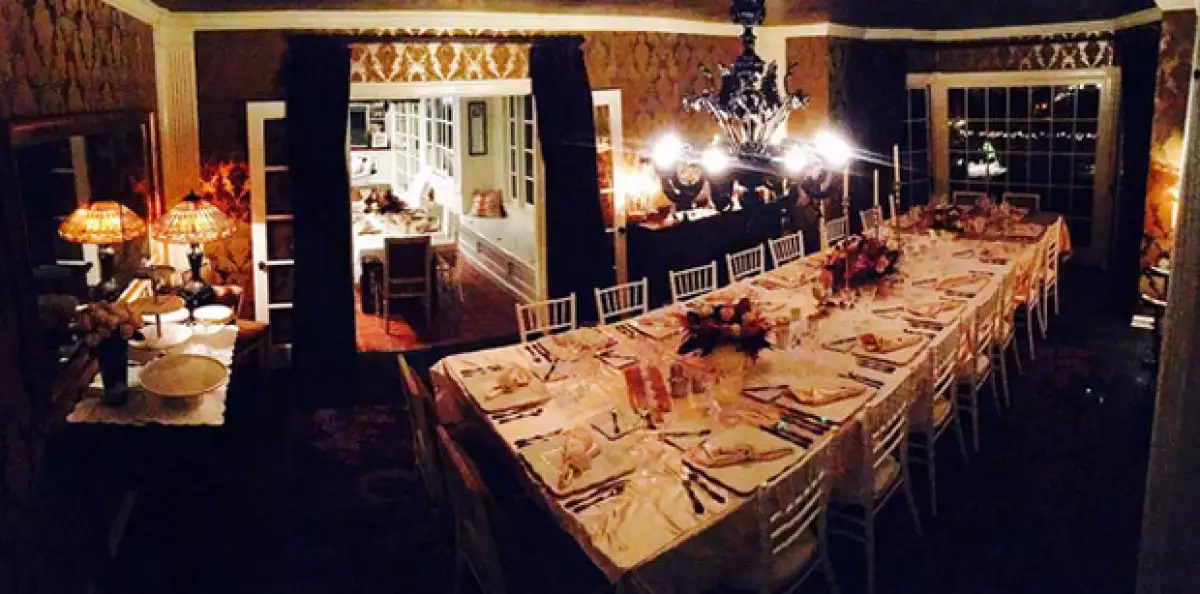 Así lucirá la mesa en la que Kate celebrará Thanksgiving.