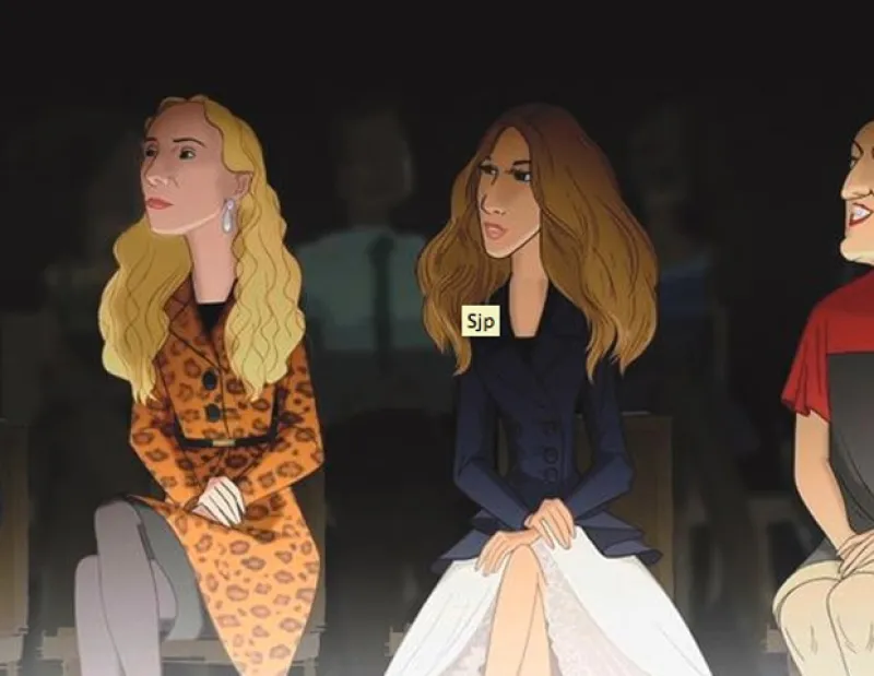 Ambas son famosas, extravagantes y son iconos de moda, por ello es que las seleccionaron para aparecen en un cortometraje de animación.