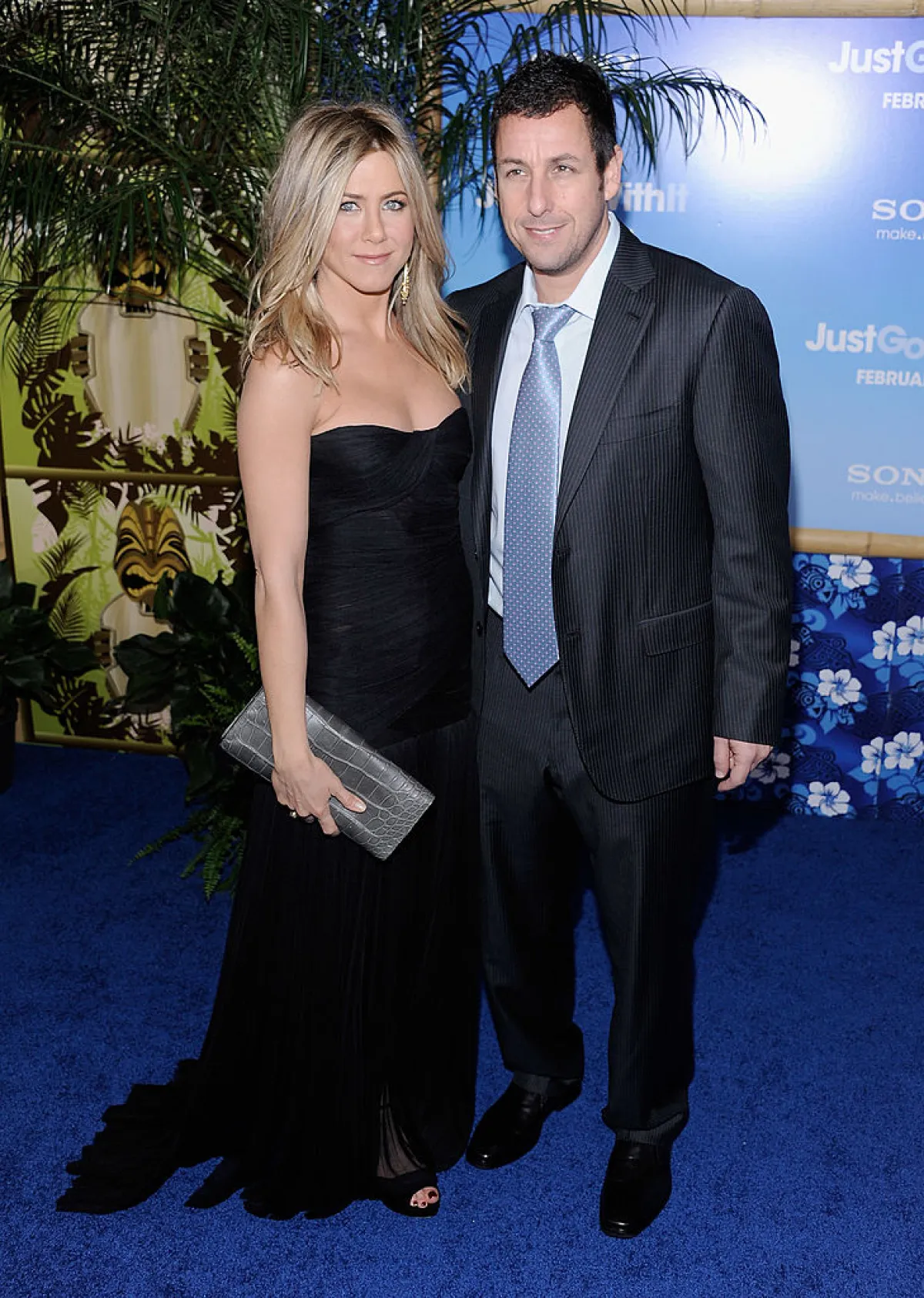 Jennifer Aniston y Adam Sandler 