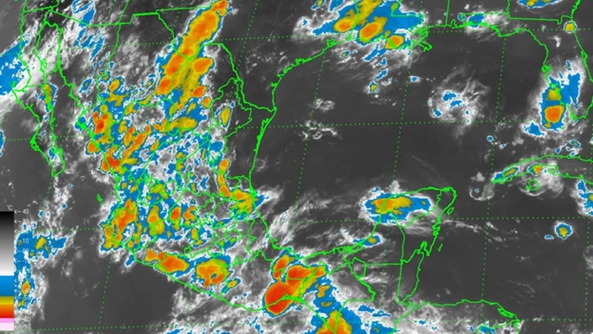 l Servicio Meteorológico Nacional reportó que en las próximas 24 horas continuarán las lluvias en todo el país