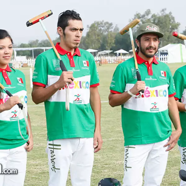 Equipo Mexicano de polo en bicicleta