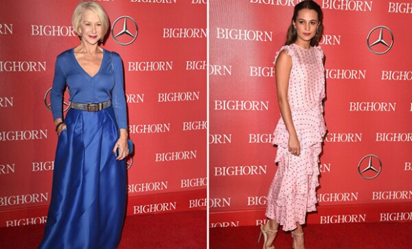 Fueron las más coloridas de la red carpet.