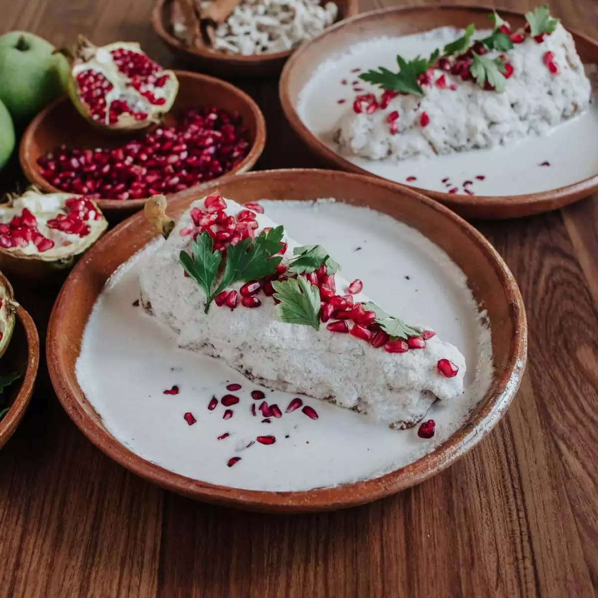 Chiles en nogada