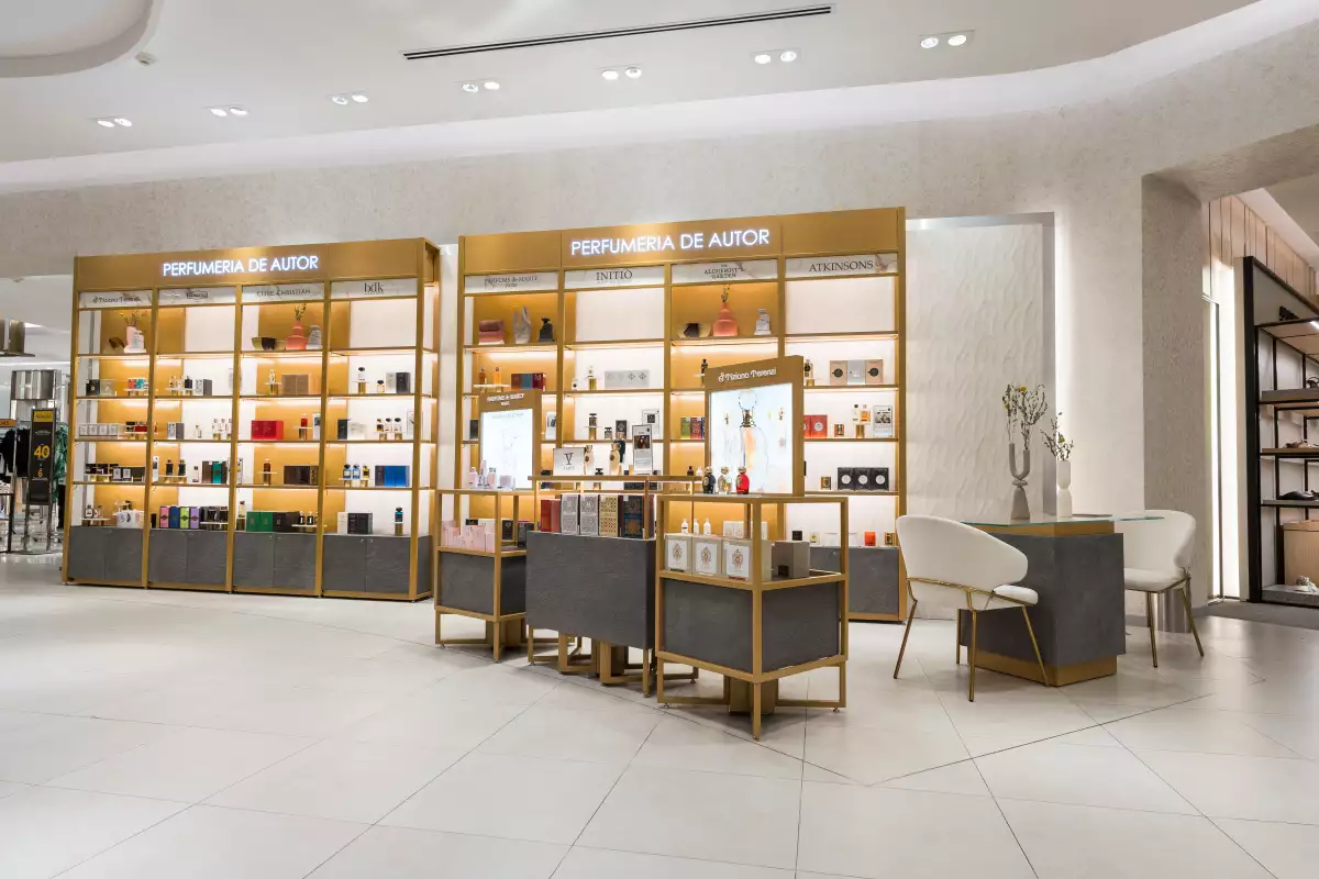 Espacio de perfumería de autor