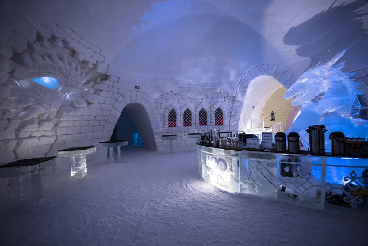 Hotel de hielo de Game Of Thrones